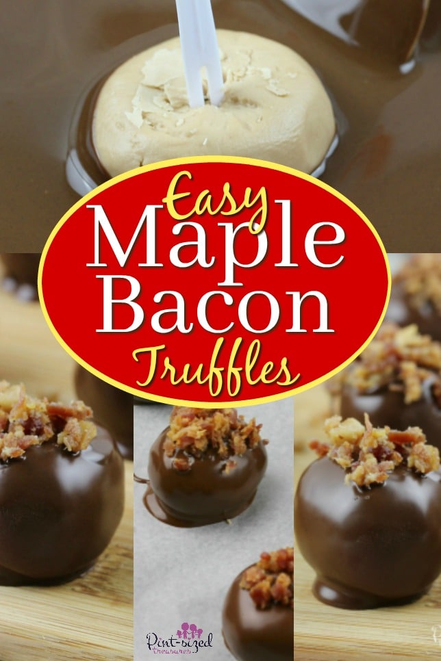 Easy Maple Bacon Truffles