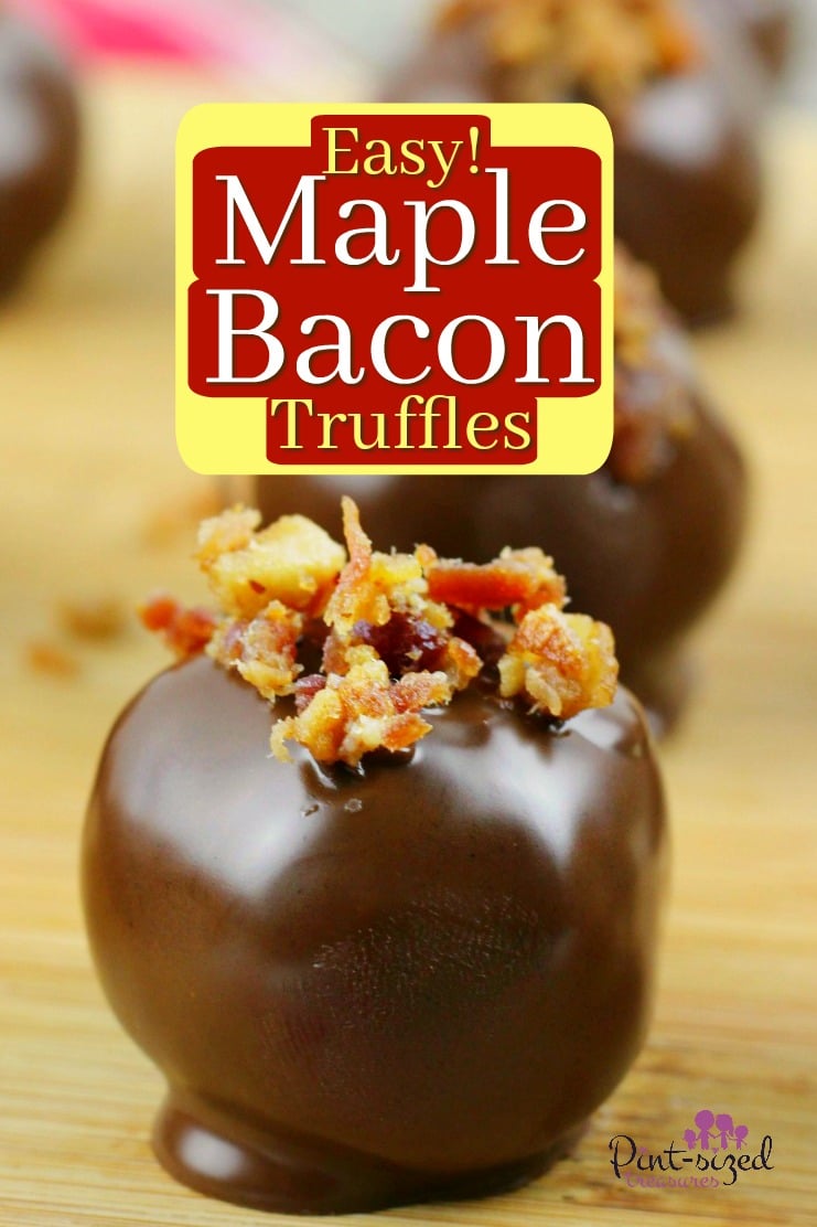 Maple and Bacon Truffles that are Easy