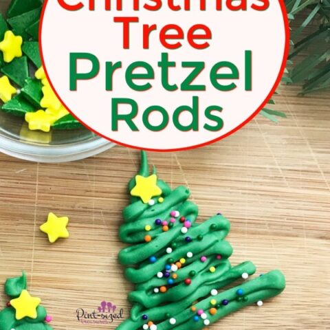 Christmas Tree Pretzels