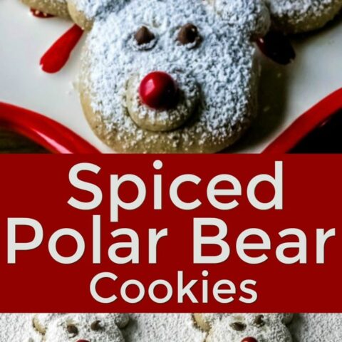 Polar Bear Cookies for Christmas