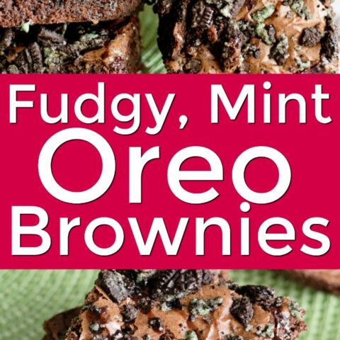 Fudge Mint Oreo Brownie Recipe