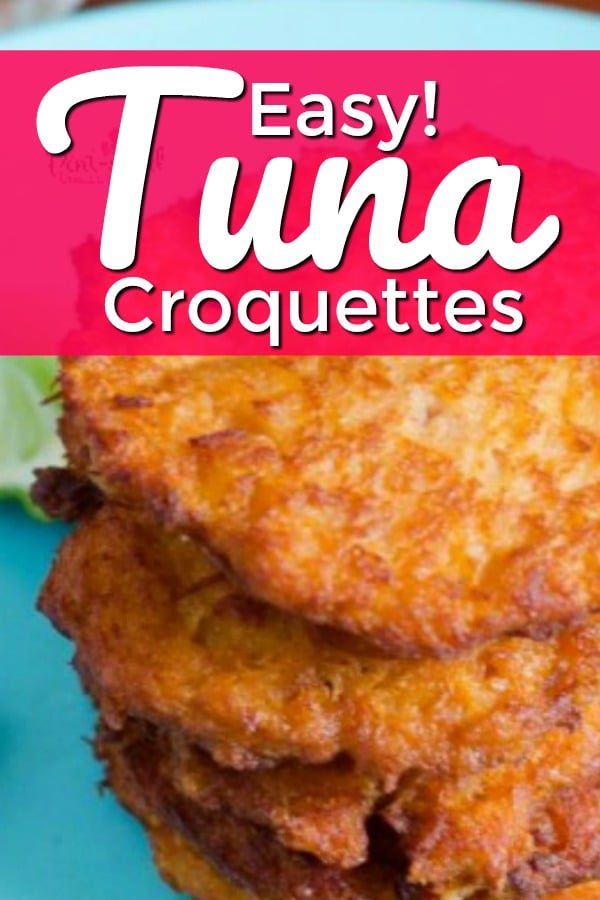 Tuna croquette simple recipe