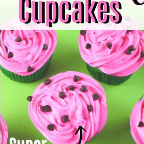 Watermelon Cupcakes Recipe