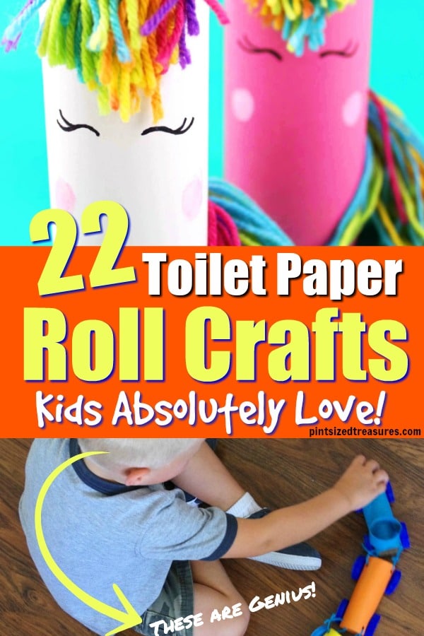 empty toilet paper roll crafts for kids