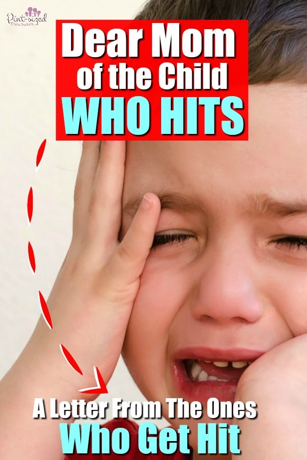 child who hits