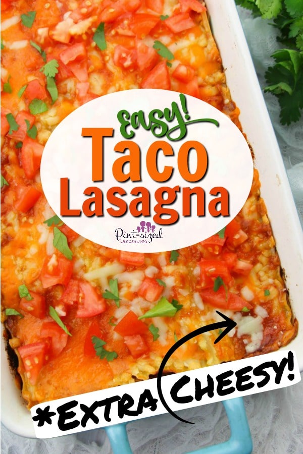 taco lasagna with ground beef