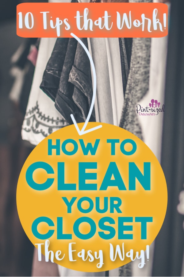 tips to clean your closet