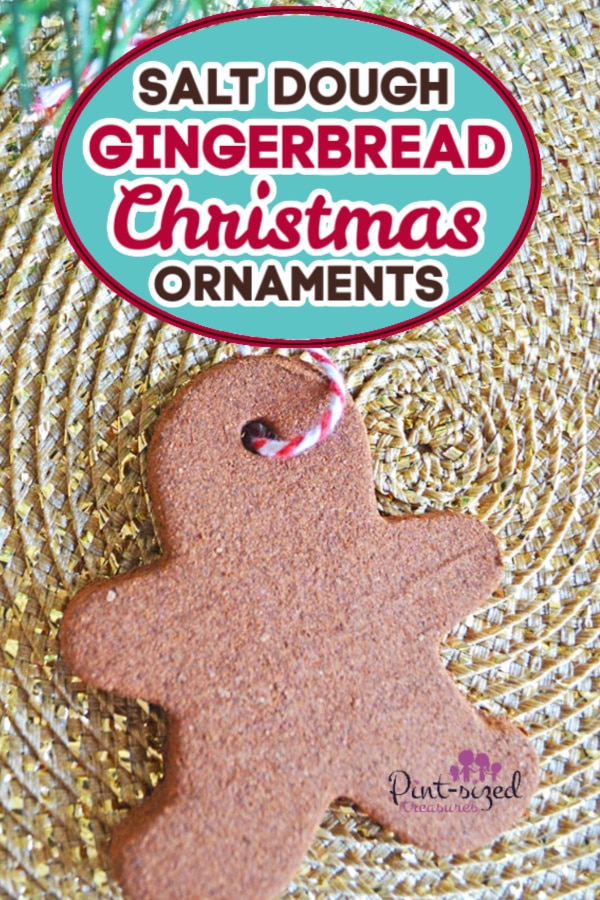 easy Christmas gingerbread men ornaments