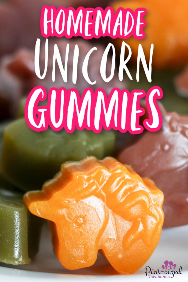 easy and healthy unicorn gummies
