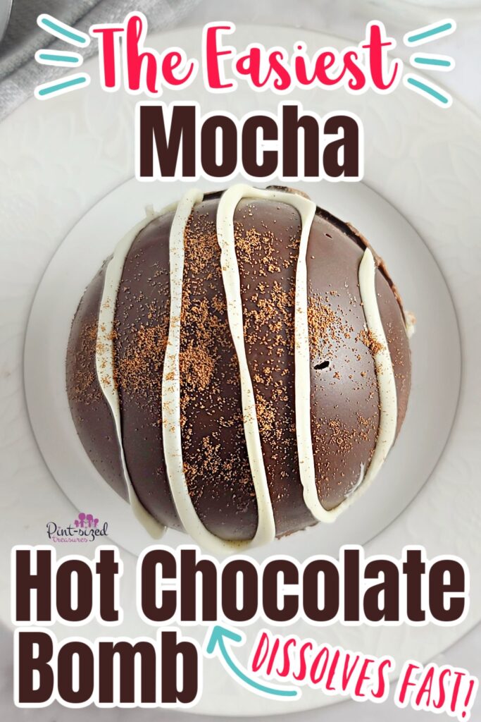 mocha hot chocolate bombs