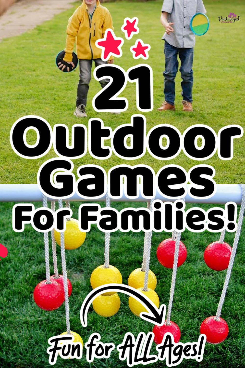 Yard Games and Fun Family Games for Kids and Adults Outdoor Games for Family 