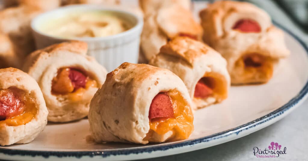 pigs in a blanket for lunch idea for kids