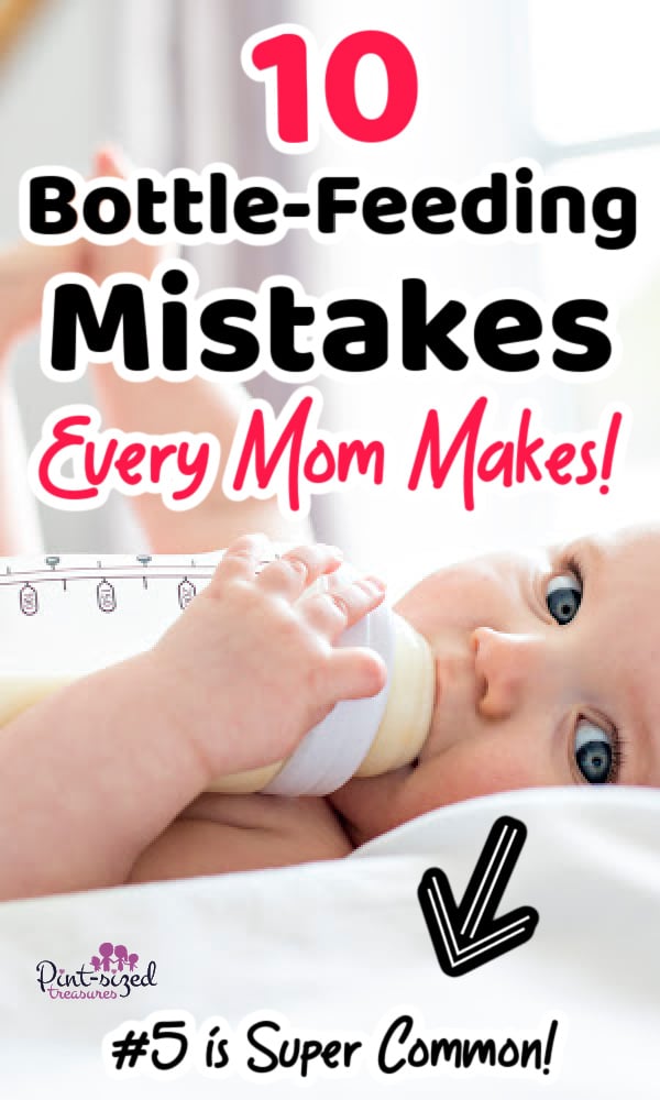 bottle-feeding mistakes moms make