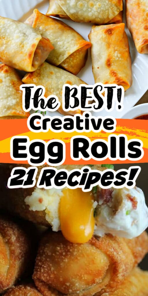 creative egg roll recipes
