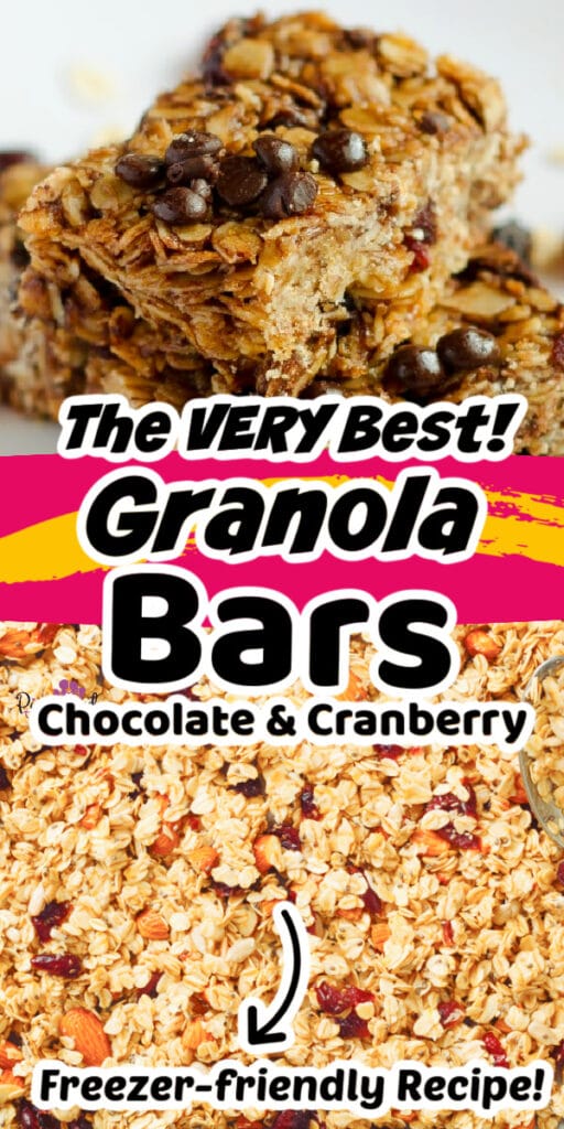 granola bars recipe