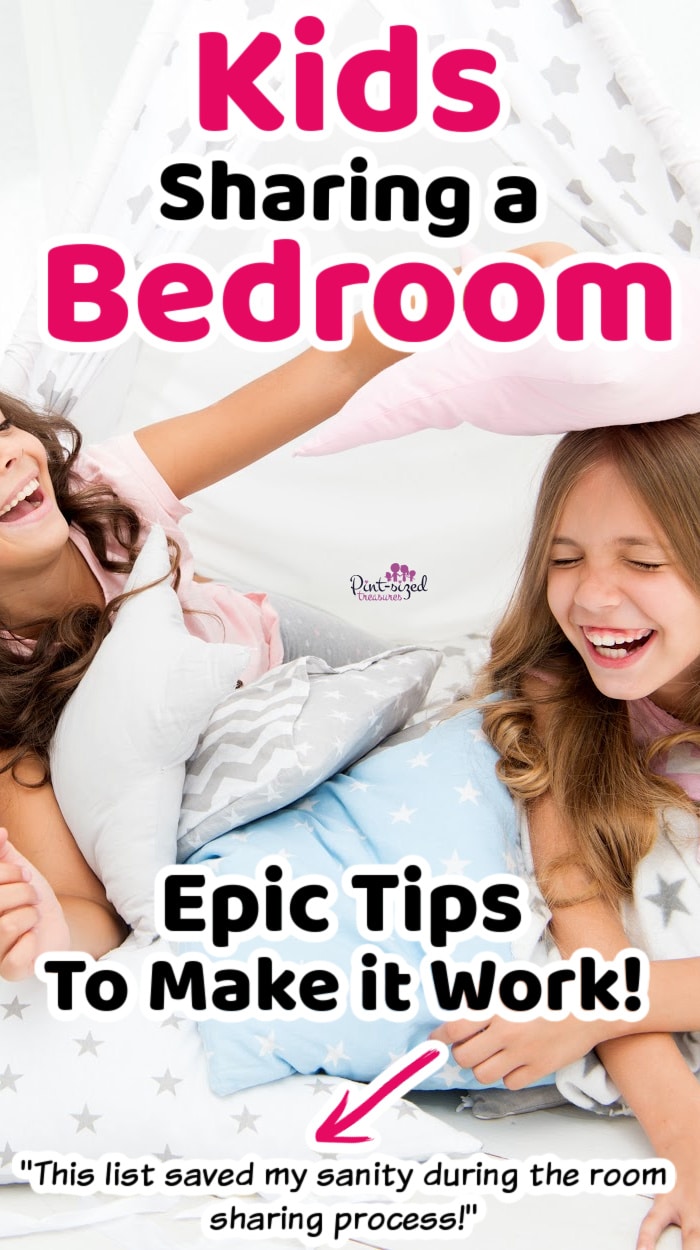 two girls sharing a bedroom