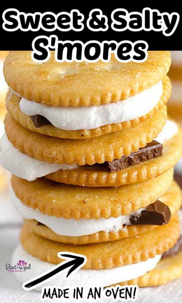 sweet and salty s'mores