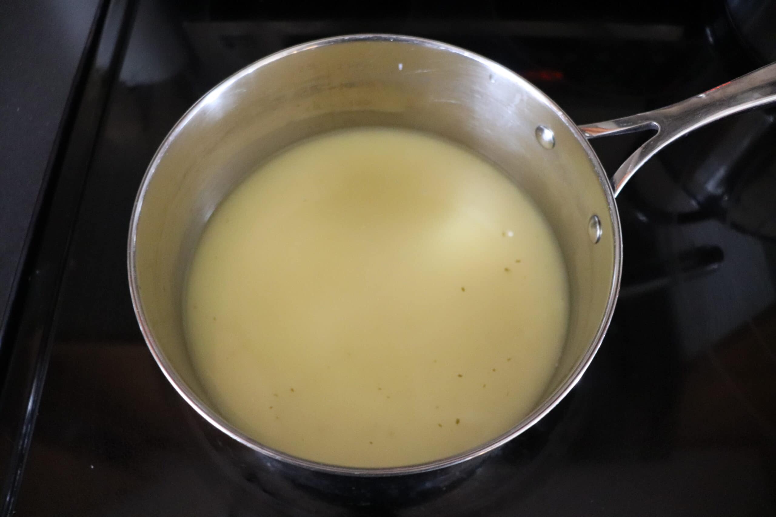 making cream of chicken for southwestern chicken casserole