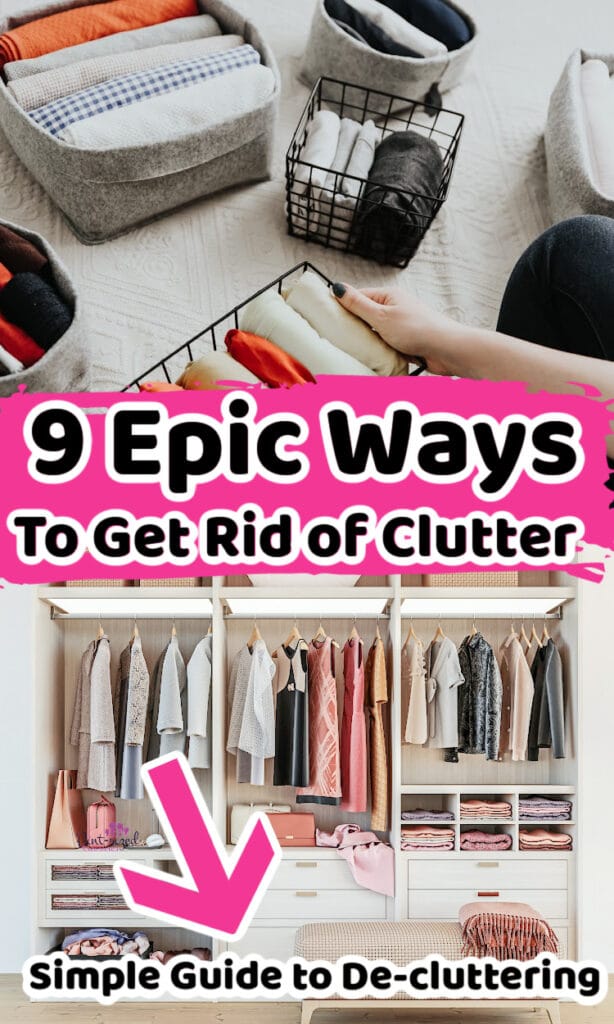 how to get rid of clutter in your house
