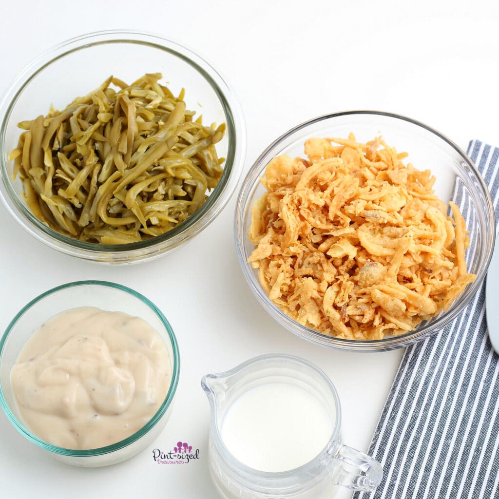 ingredients for green bean casserole recipe
