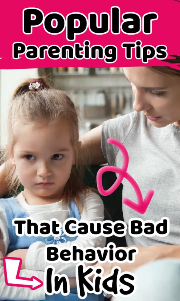 a mom dealing with bad behavior in her child