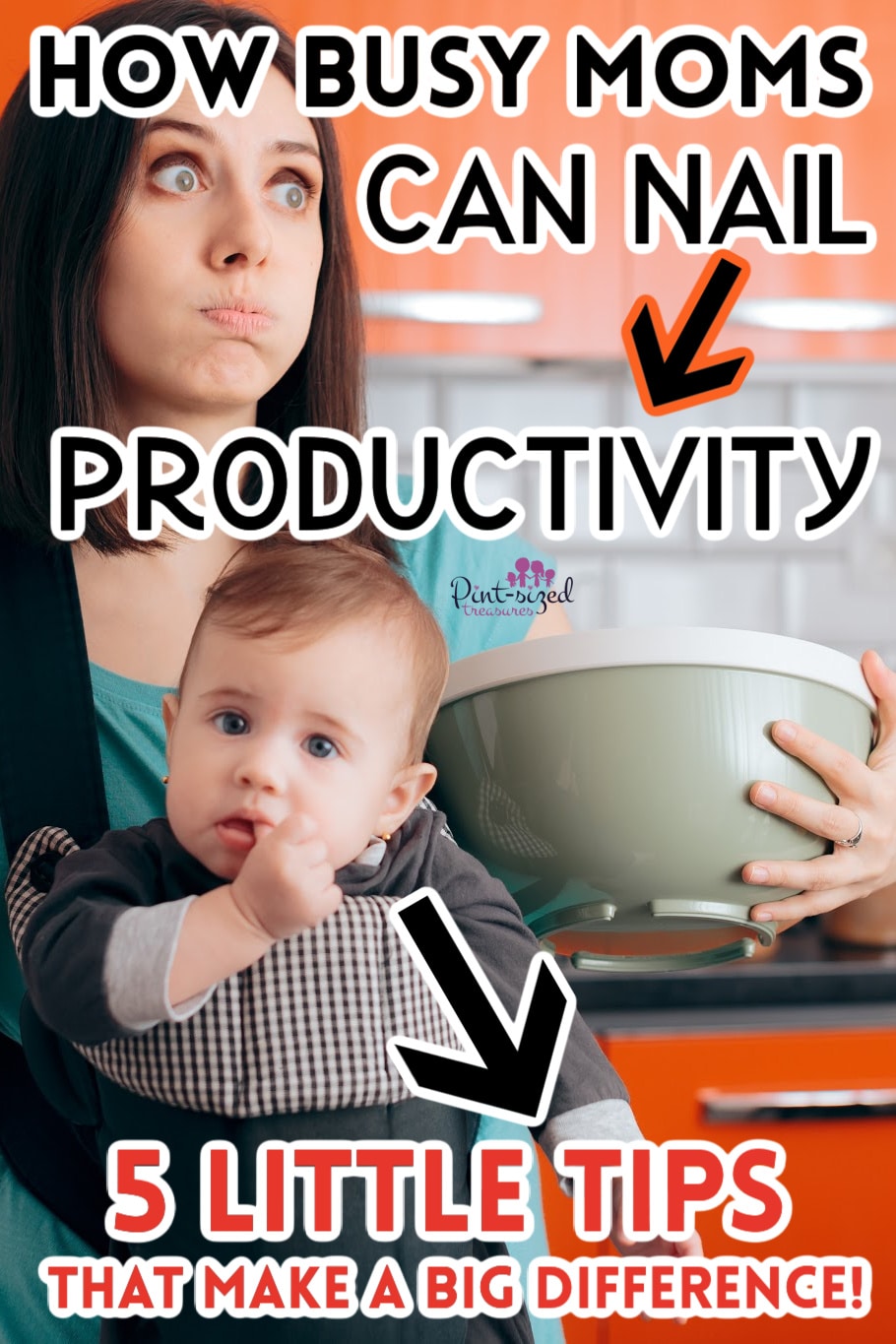 a mom trying to be more productive at home