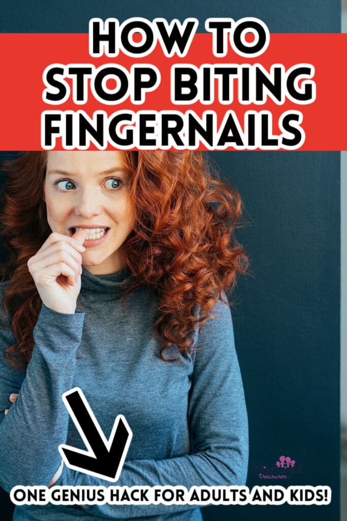 how to stop biting fingernails