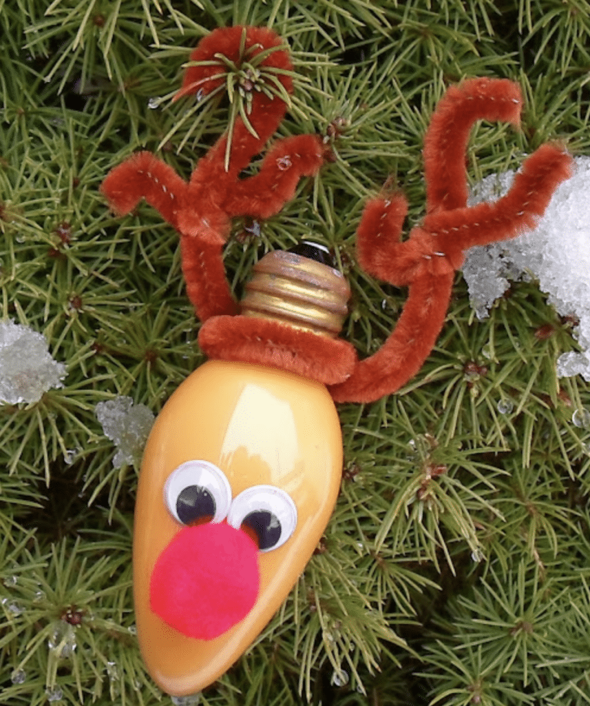reindeer Christmas ornaments homemade