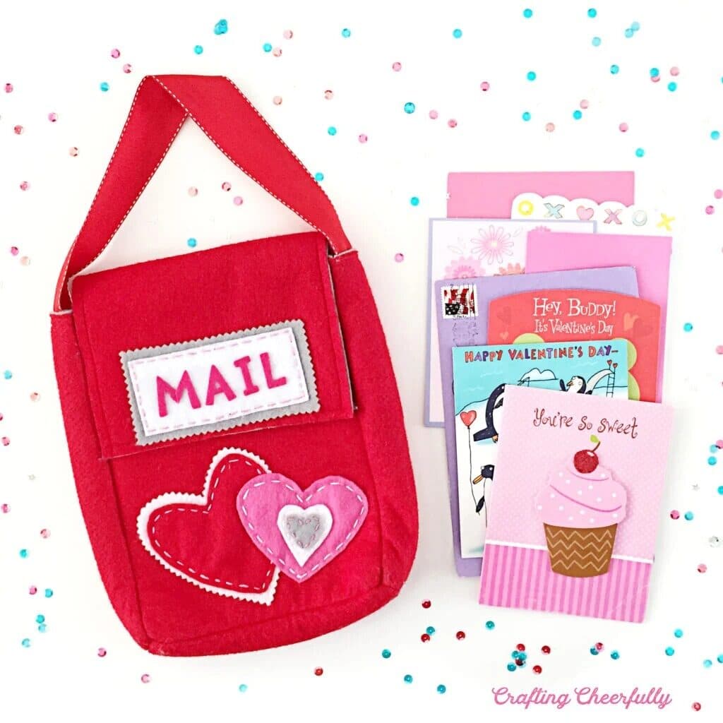 mailbox craft for kids for Valentine's Day
