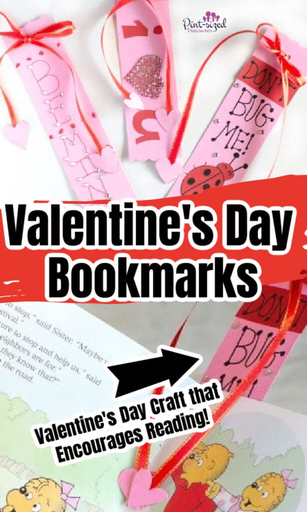 valentine's day bookmark craft