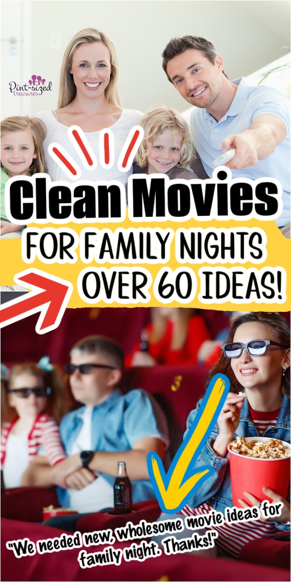 clean movie ideas for family movie night