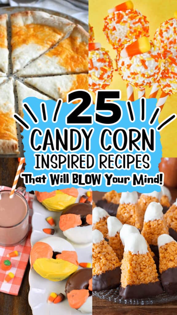 candy corn inspired recipes