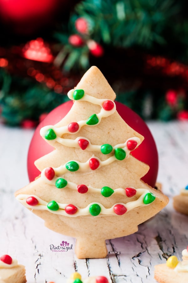 Ginger Christmas tree cookie