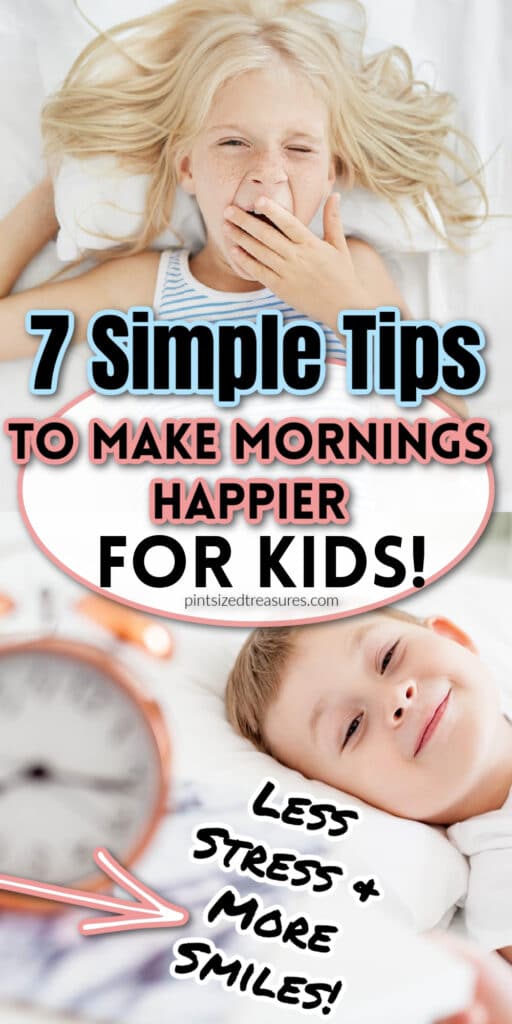 kids waking up happier in the morning