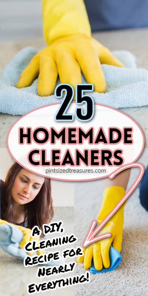 homemade cleaners recipes