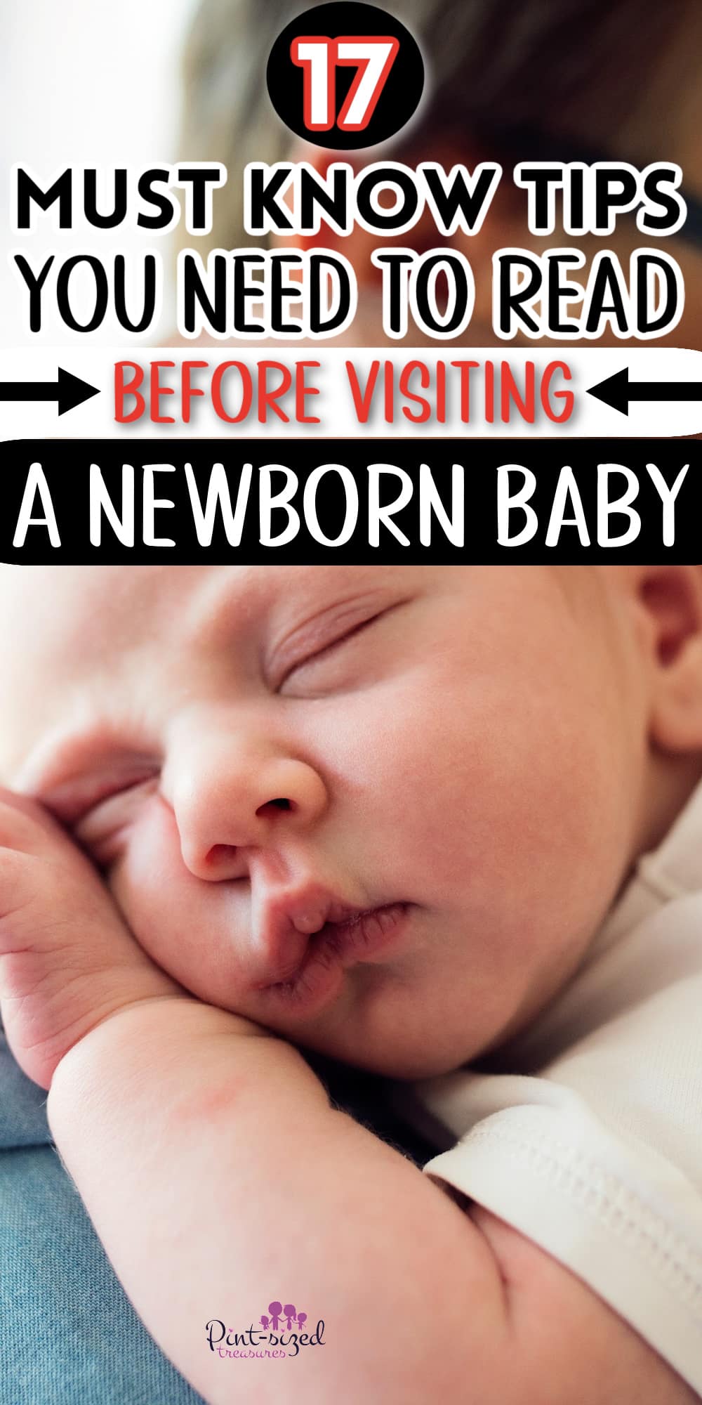 what to know before visiting a newborn baby