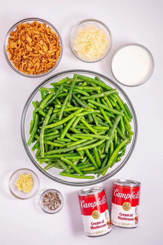 ingredients needed for slow cooker green bean casserole recipe
