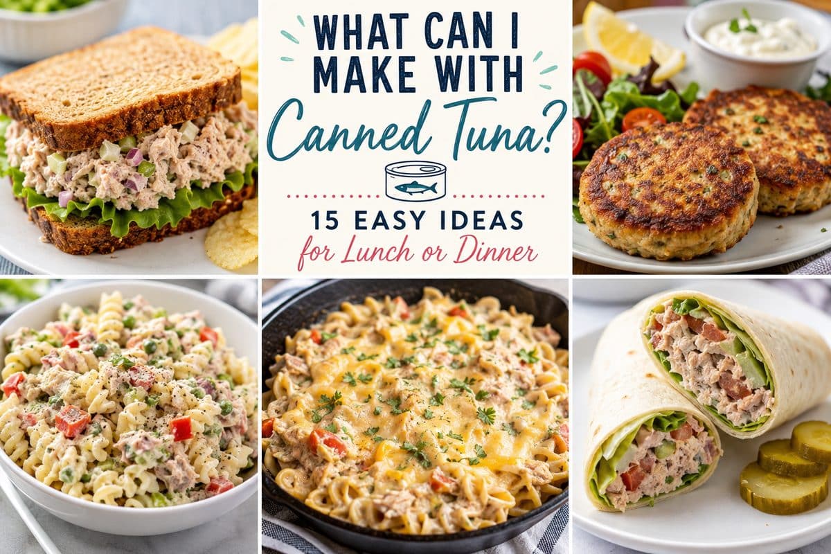 what to make with canned tuna