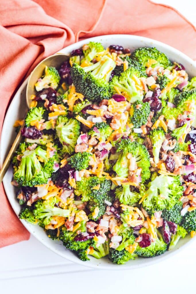 homemade broccoli salad recipe