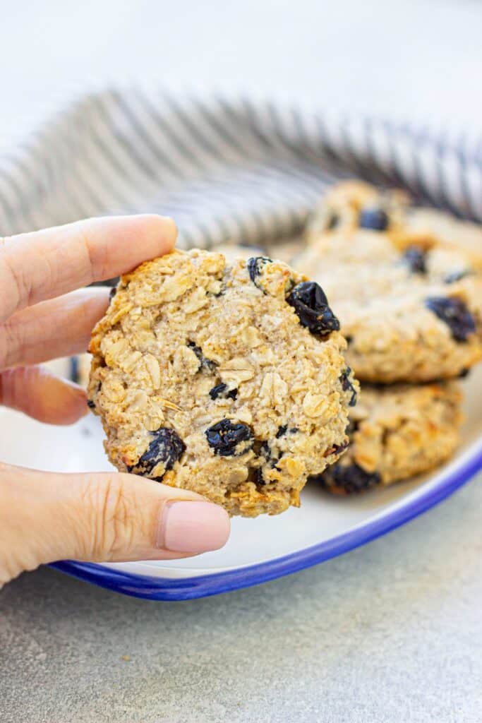 easy gluten free oatmeal raisin cookies